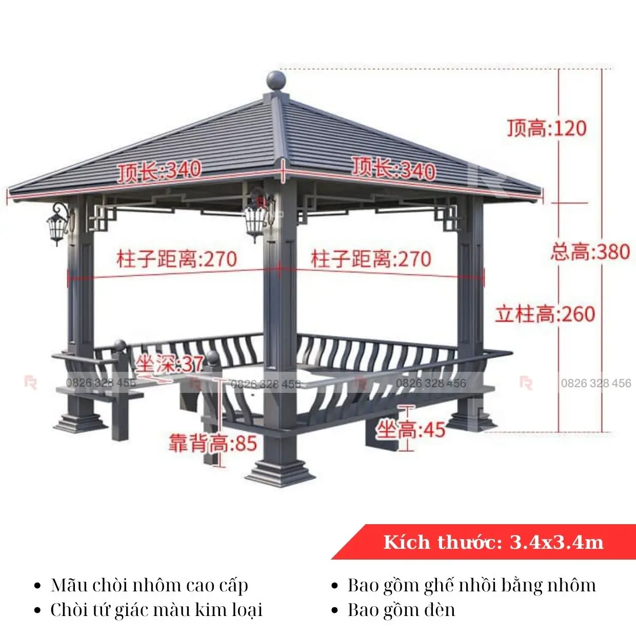 Công trình kiến trúc Nhà chòi sân vườn Công trình kiến trúc Nhà chòi sân vườn
