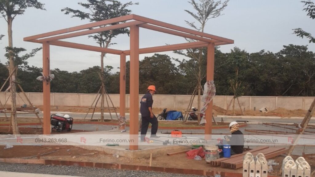 Công trình kiến trúc Nhà chòi sân vườn Công trình kiến trúc Nhà chòi sân vườn