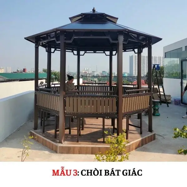 Công trình kiến trúc Nhà chòi sân vườn Công trình kiến trúc Nhà chòi sân vườn