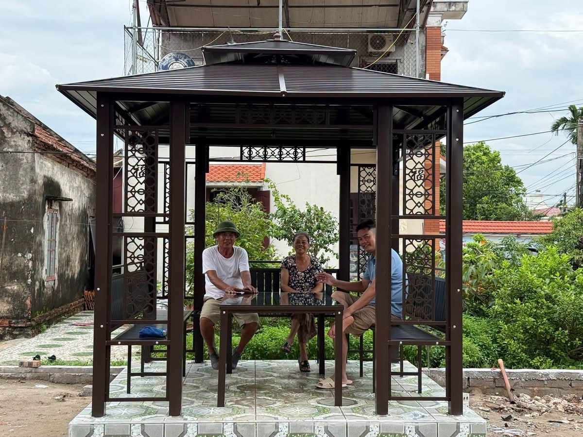 Chòi nghỉ tứ giác hoàn thiện