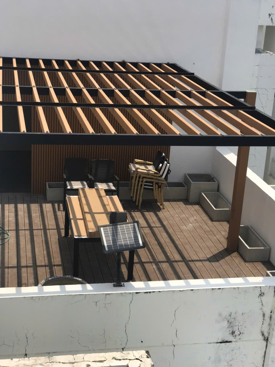 pergola wpc san thuong hoan thien